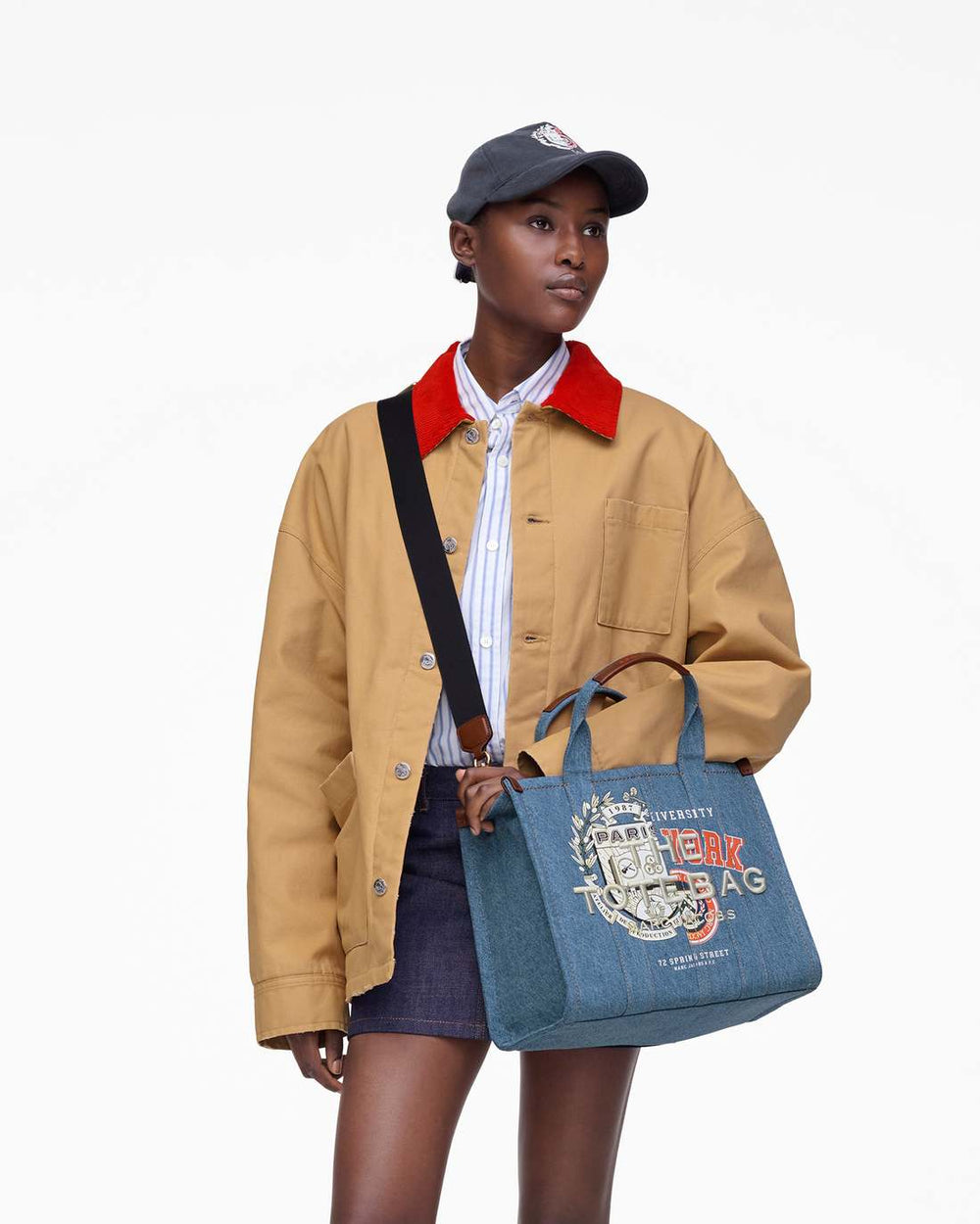Marc Jacobs For Sale - The A.P.C. X Marc Jacobs Denim Medium Tote Bag Washed Indigo