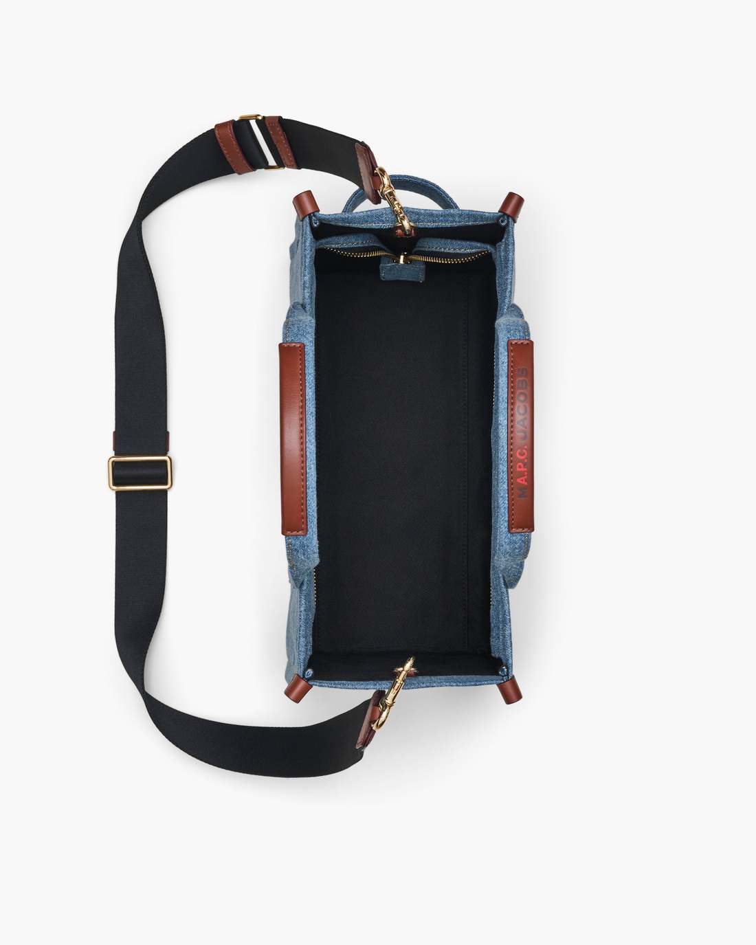 Marc Jacobs For Sale - The A.P.C. X Marc Jacobs Denim Medium Tote Bag Washed Indigo