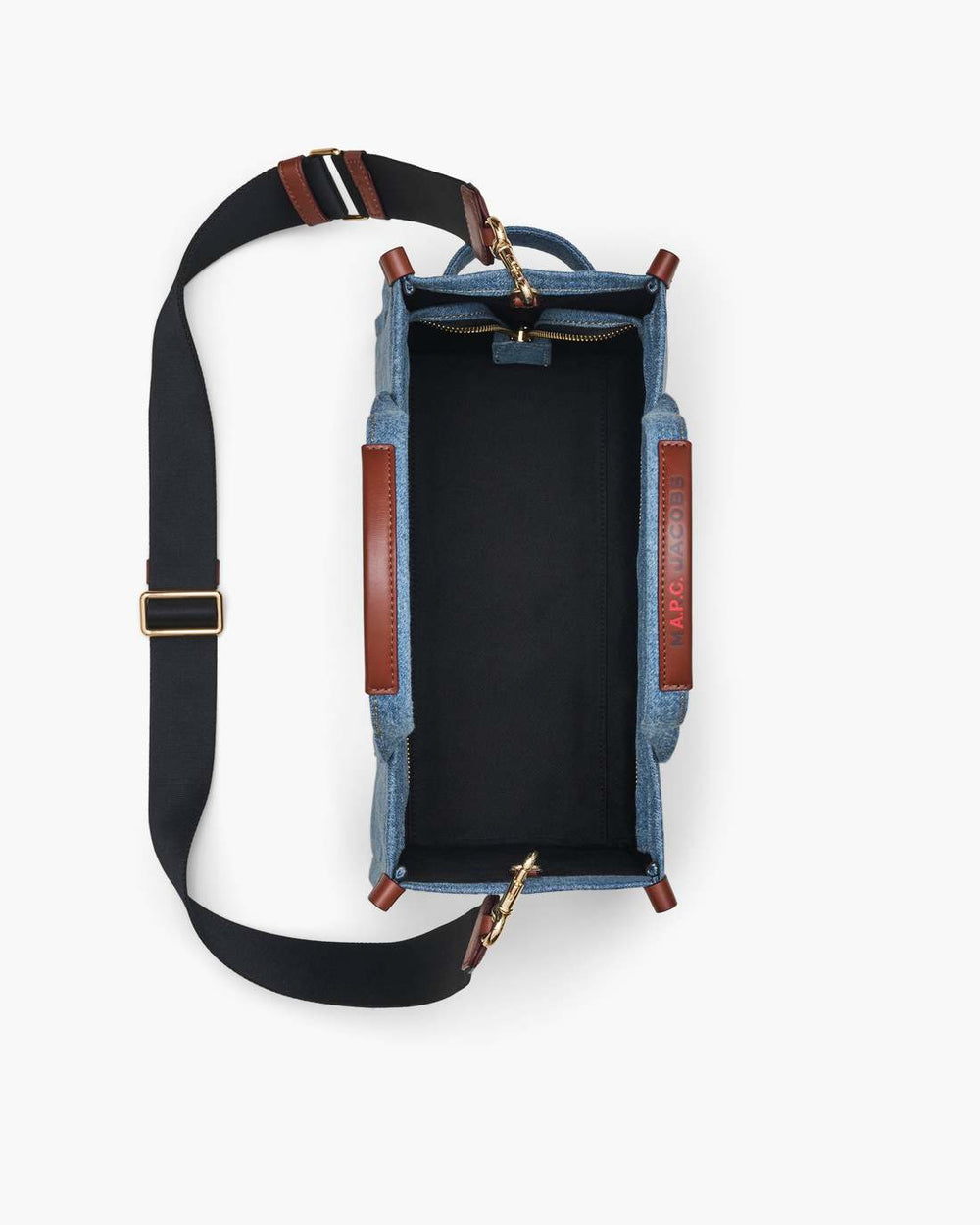 Marc Jacobs For Sale - The A.P.C. X Marc Jacobs Denim Medium Tote Bag Washed Indigo