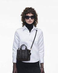 Marc Jacobs US - The Leather Crossbody Tote Bag Black
