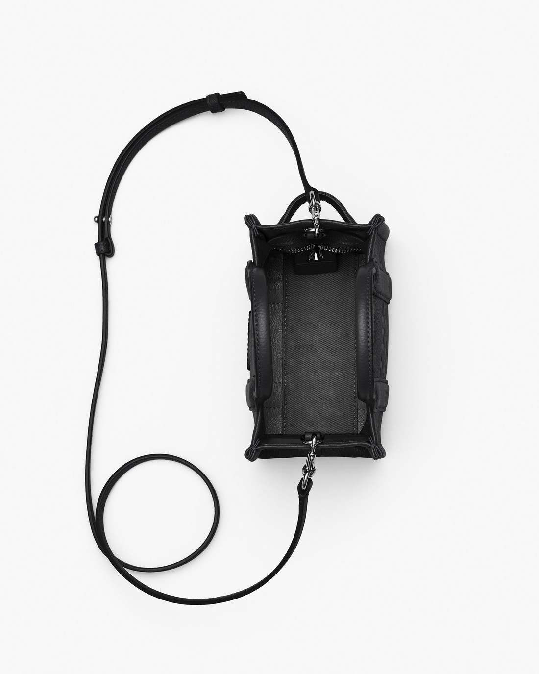 Marc Jacobs US - The Leather Crossbody Tote Bag Black