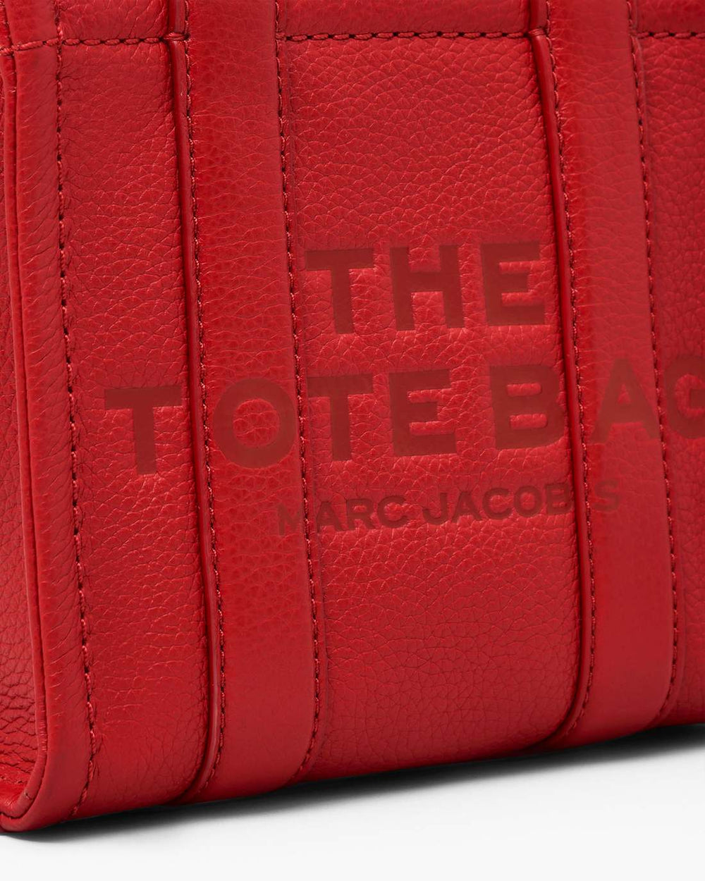 Marc Jacobs New - The Leather Crossbody Tote Bag True Red