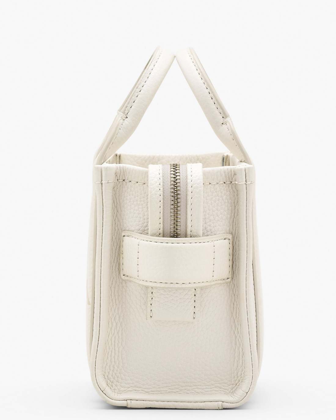 Marc Jacobs Online - The Leather Crossbody Tote Bag Cotton/Silver