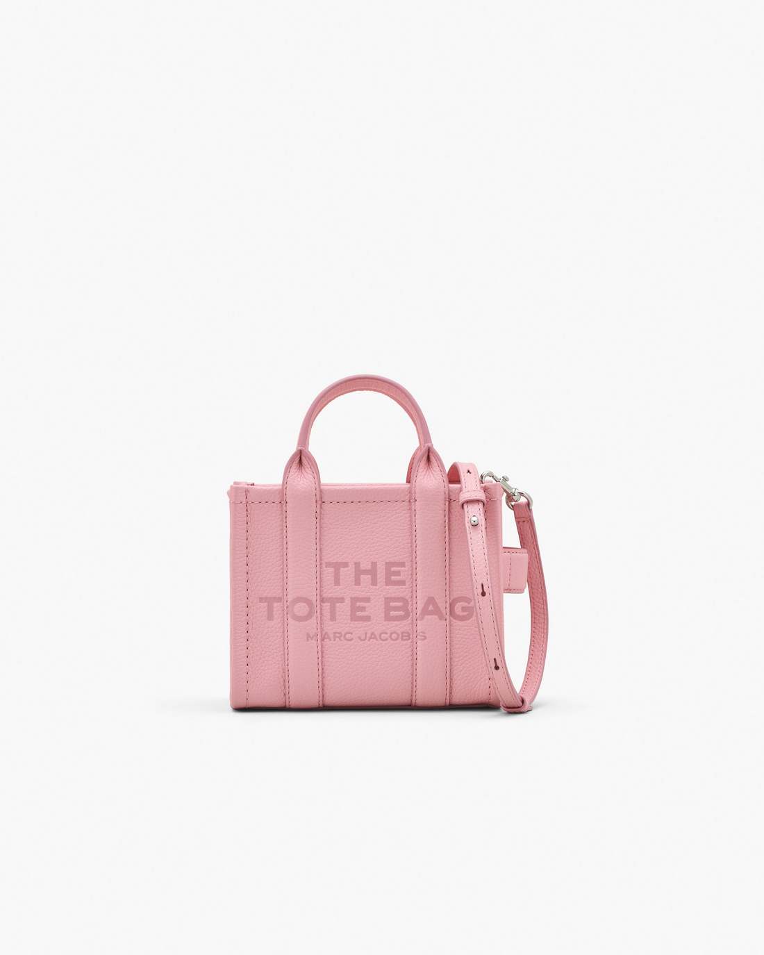 Marc Jacobs Sale - The Leather Crossbody Tote Bag Ribbon Pink