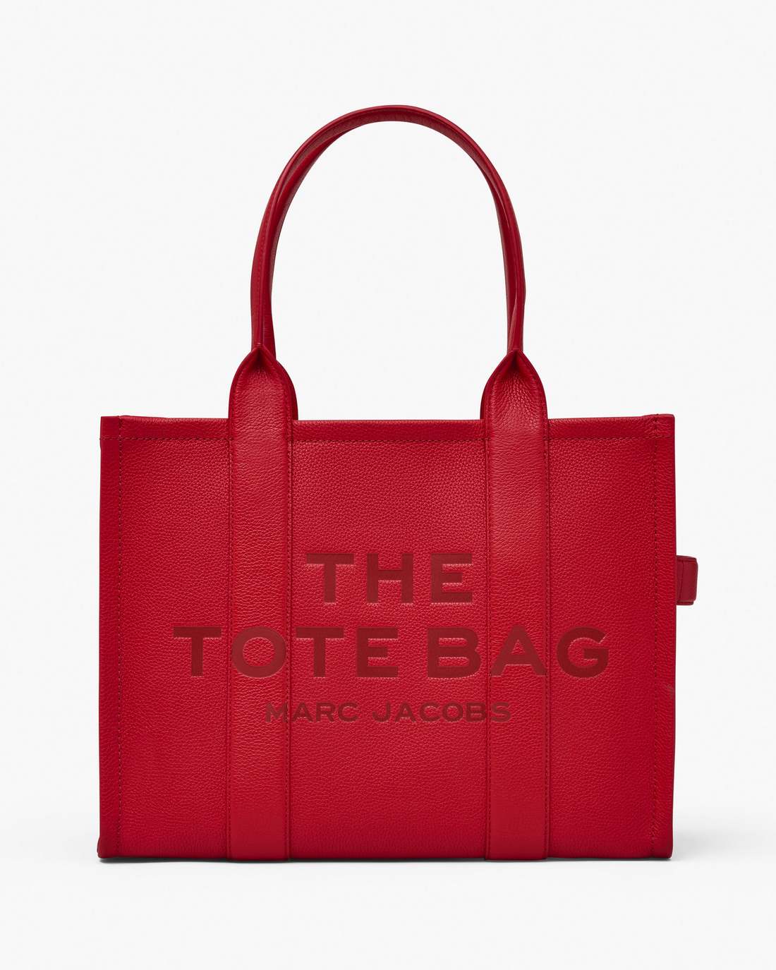 Marc Jacobs New - The Leather Large Tote Bag True Red
