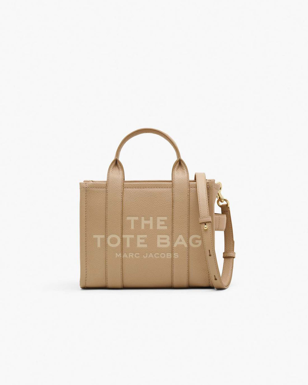 Marc Jacobs Discount - The Leather Small Tote Bag Camel