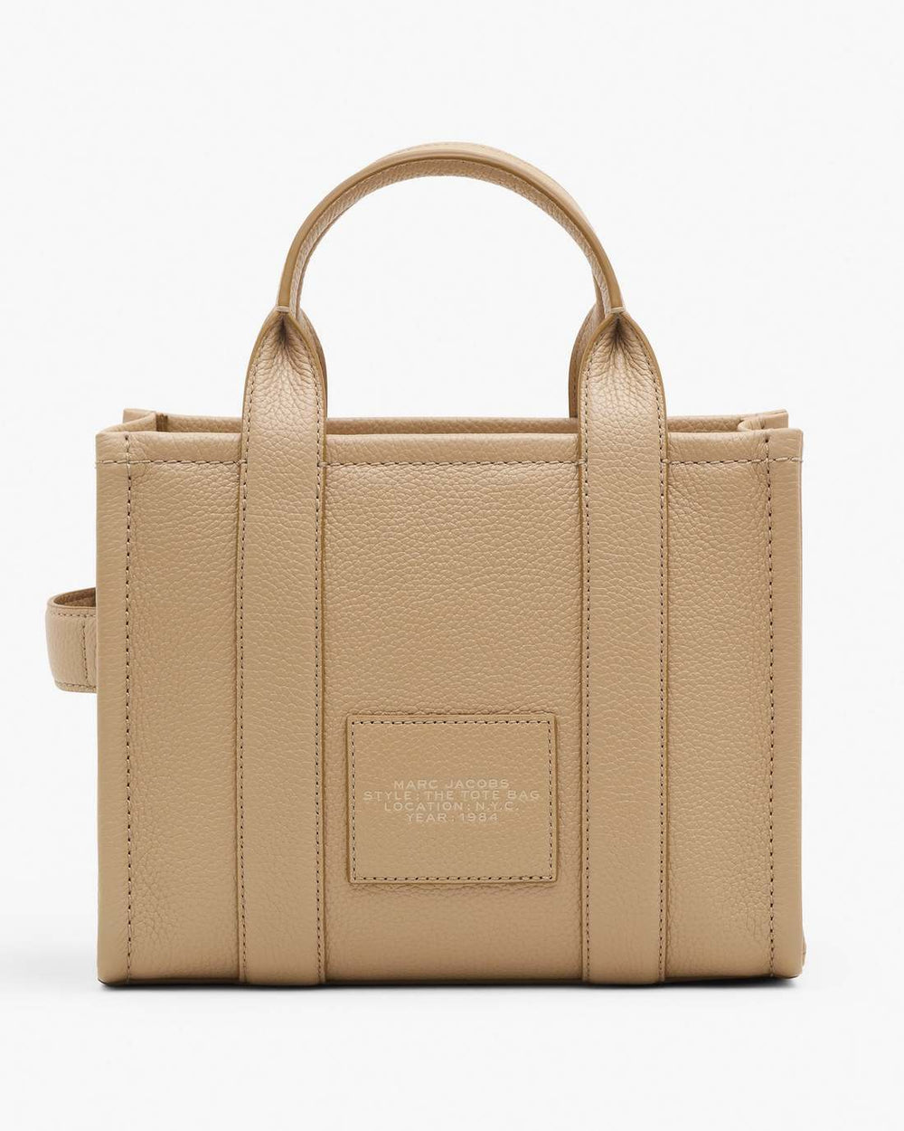 Marc Jacobs Discount - The Leather Small Tote Bag Camel