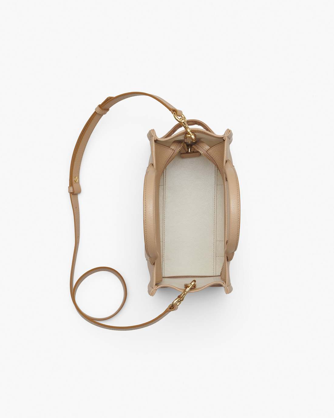 Marc Jacobs Discount - The Leather Small Tote Bag Camel