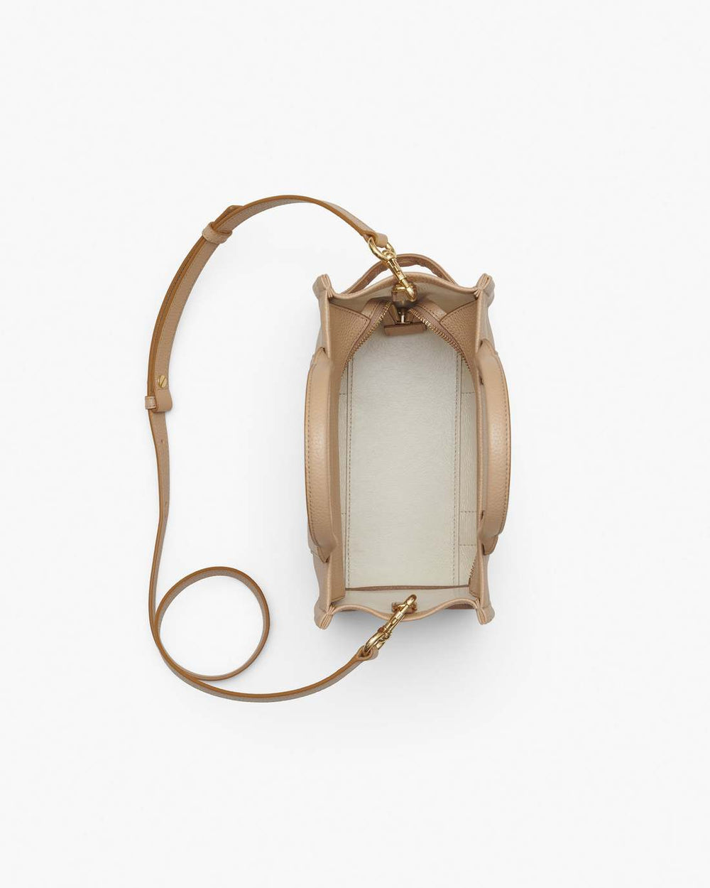 Marc Jacobs Discount - The Leather Small Tote Bag Camel