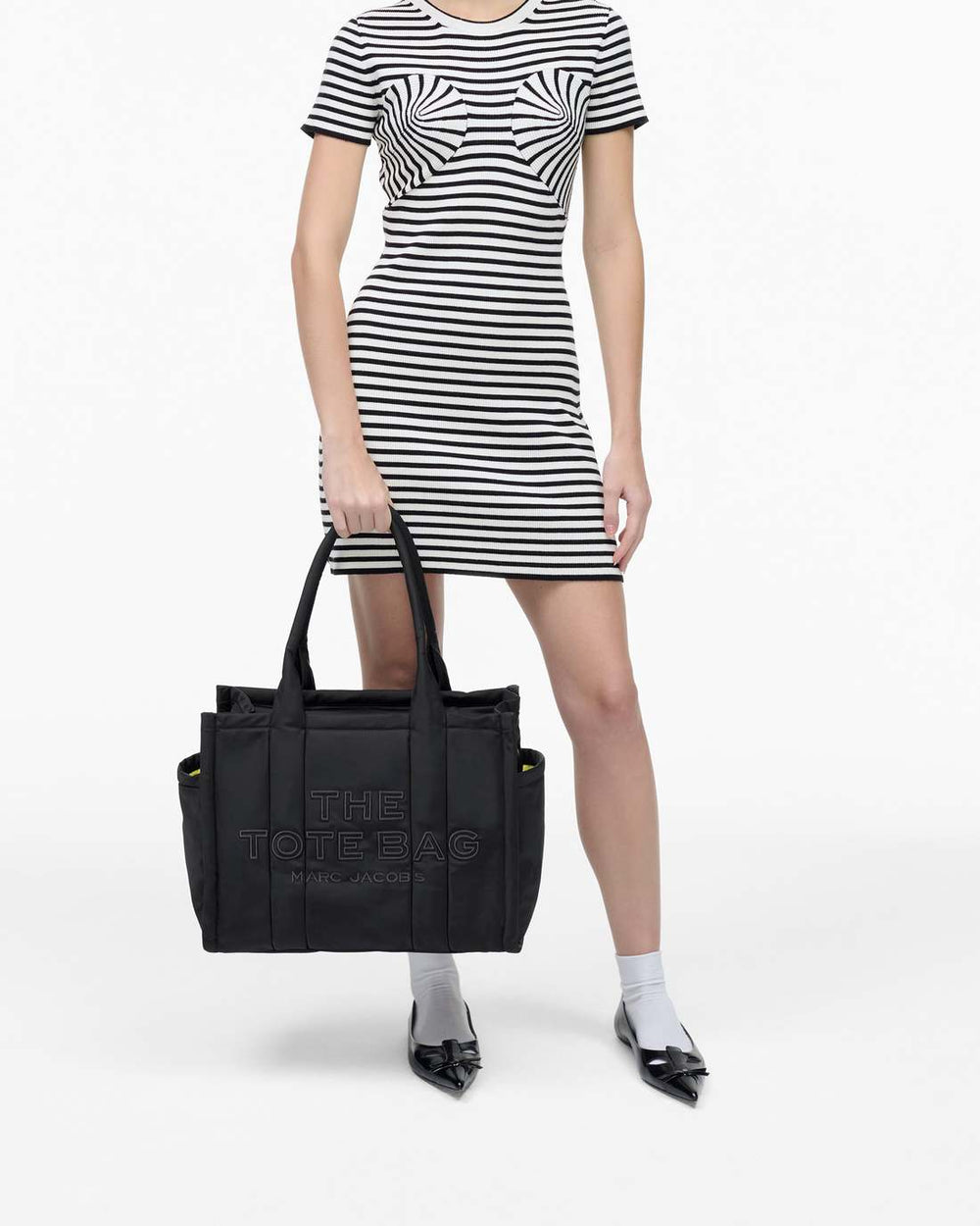 Marc Jacobs For Sale - The Puffy Nylon Large Tote Bag Black