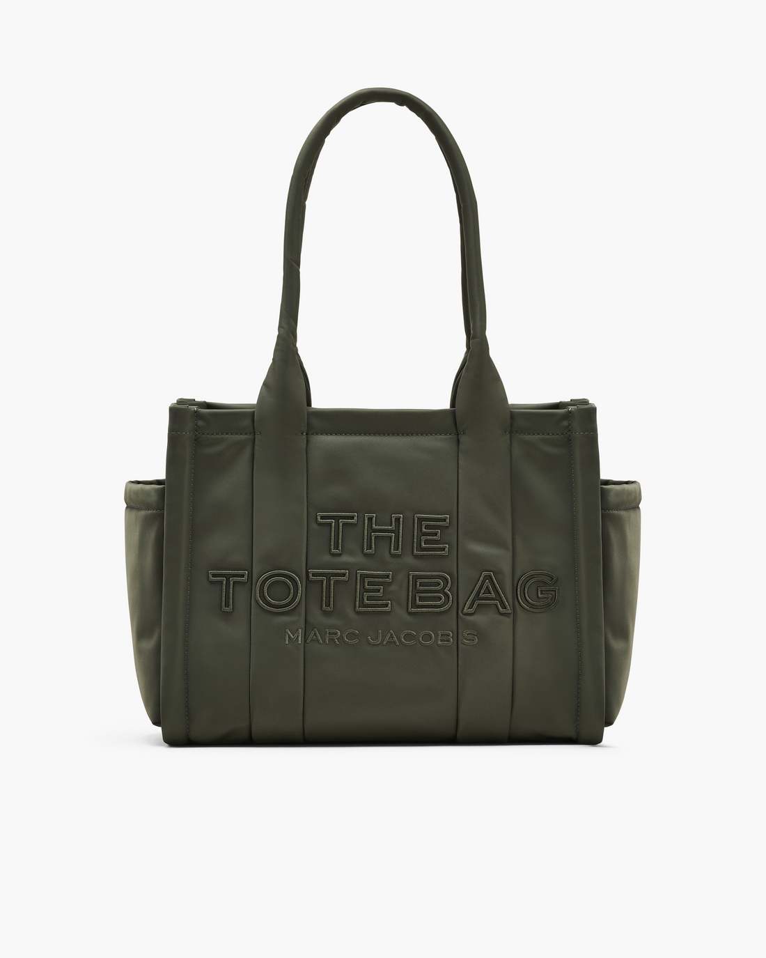 Marc Jacobs New - The Puffy Nylon Medium Tote Bag Army Green
