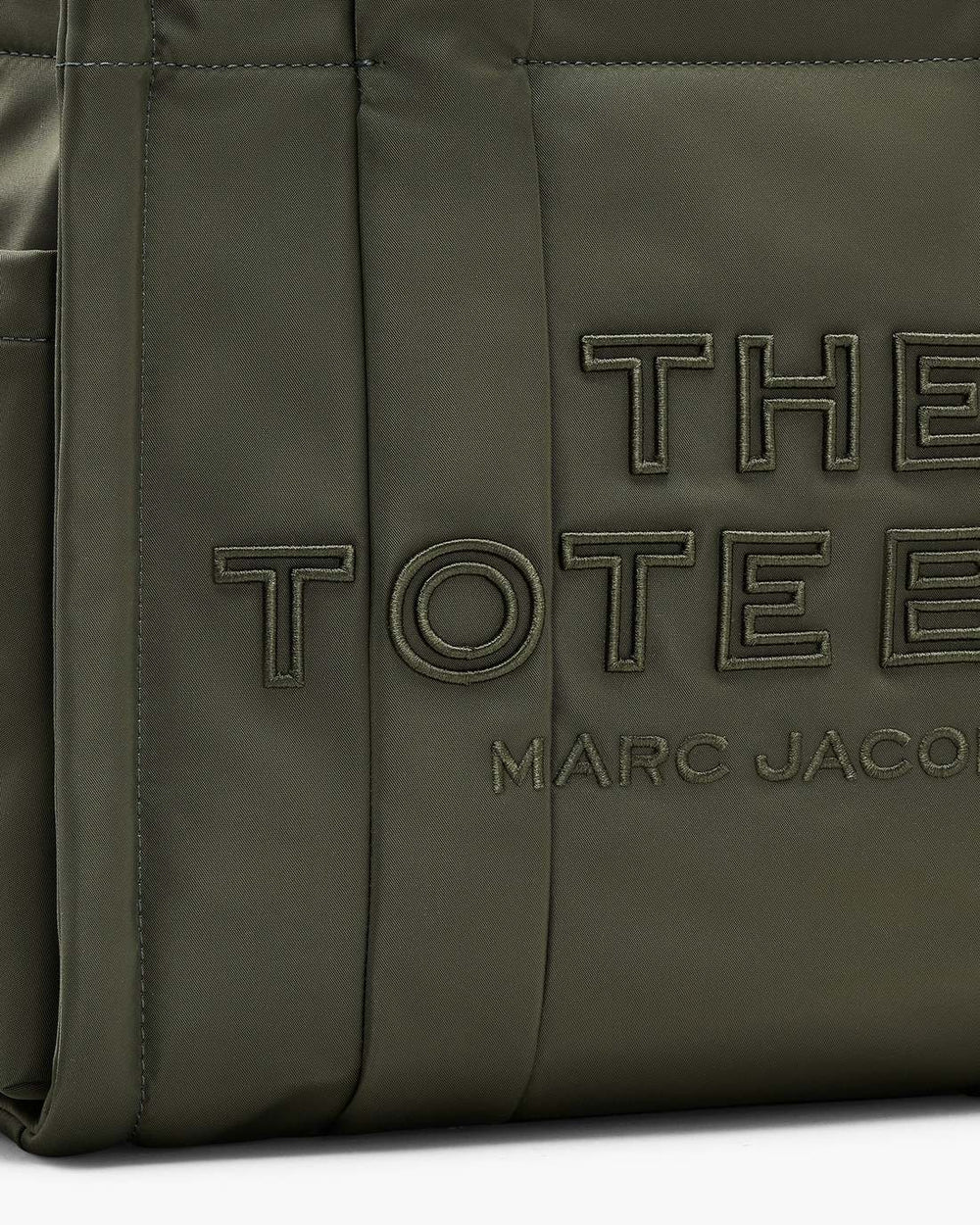 Marc Jacobs New - The Puffy Nylon Medium Tote Bag Army Green