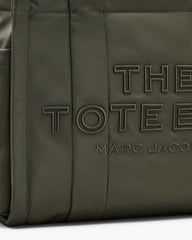 Marc Jacobs New - The Puffy Nylon Medium Tote Bag Army Green