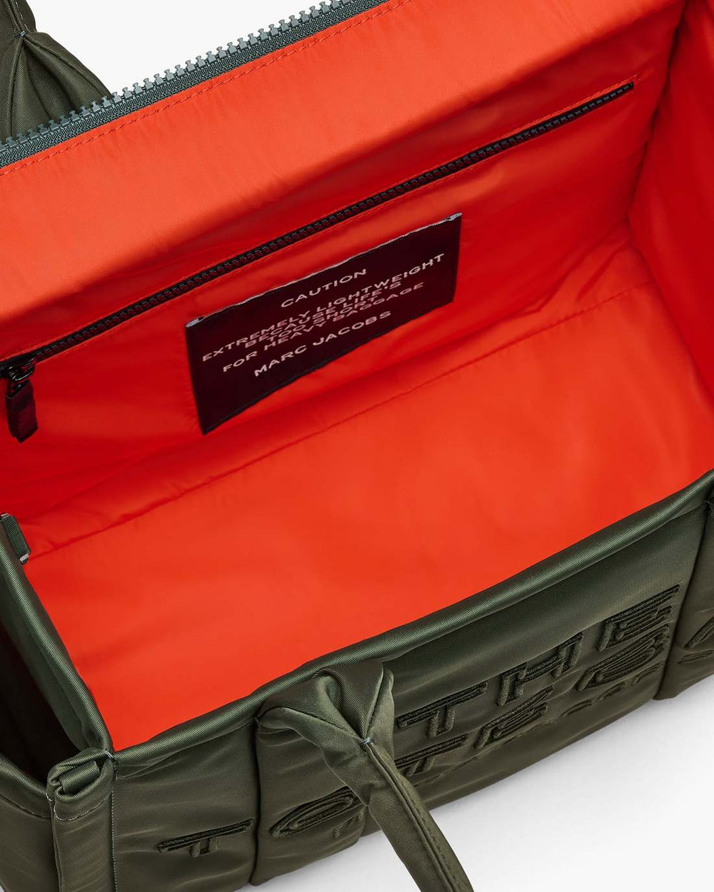 Marc Jacobs New - The Puffy Nylon Medium Tote Bag Army Green