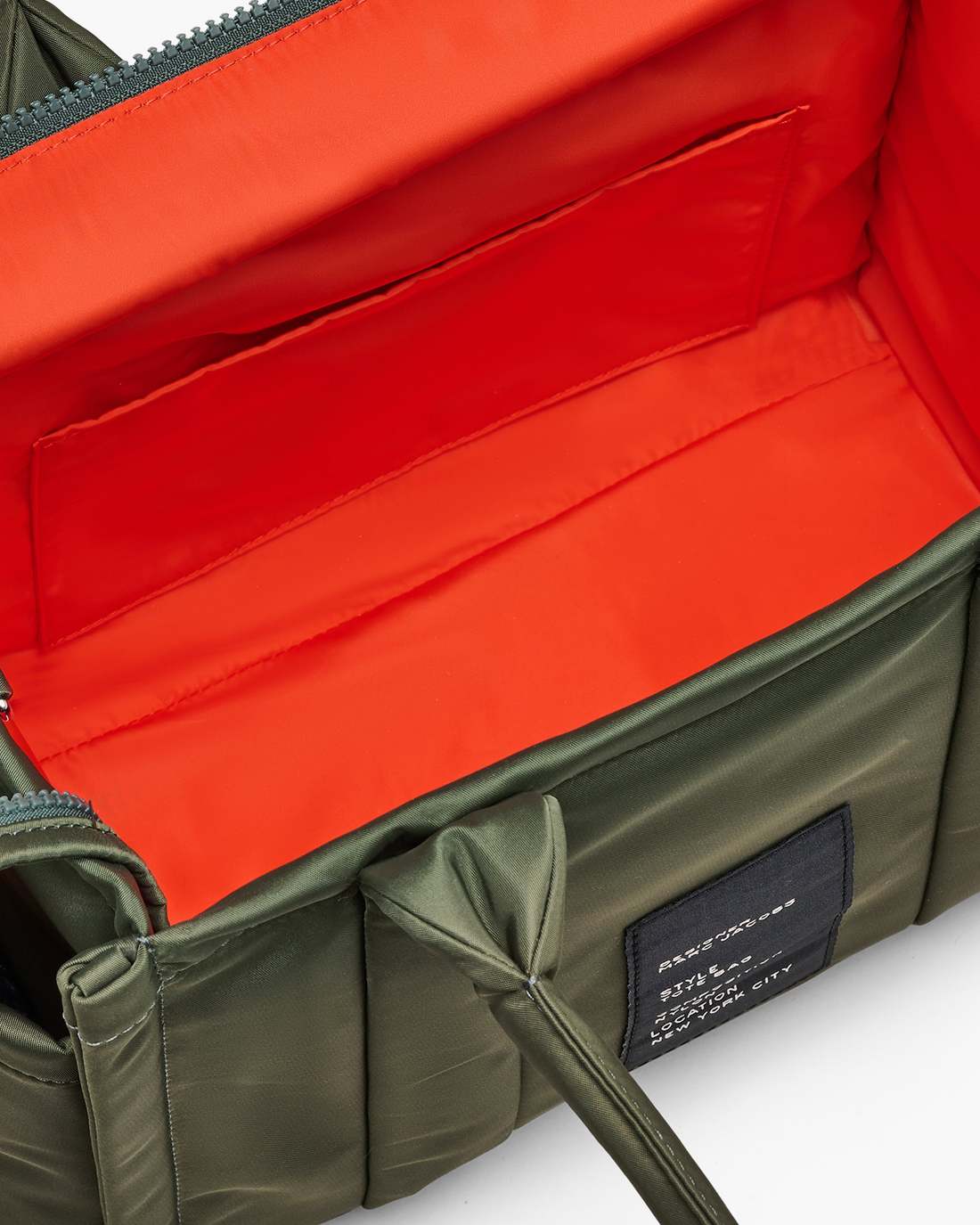 Marc Jacobs New - The Puffy Nylon Medium Tote Bag Army Green