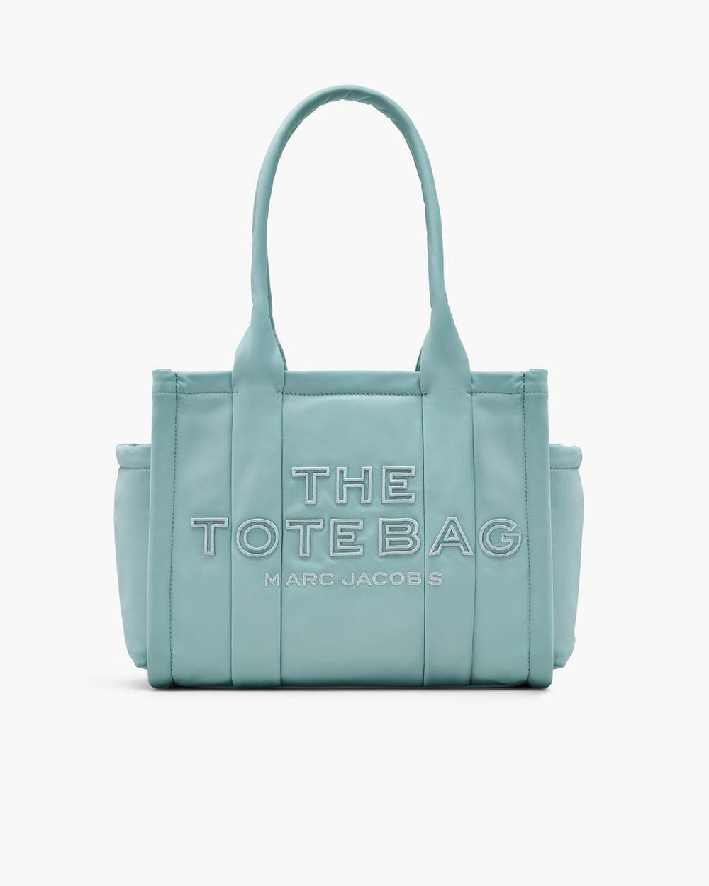 Marc Jacobs Sale - The Puffy Nylon Medium Tote Bag Sky Blue