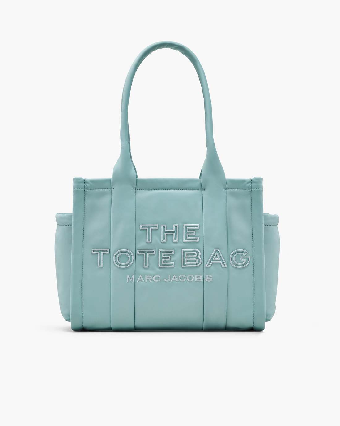 Marc Jacobs Sale - The Puffy Nylon Medium Tote Bag Sky Blue