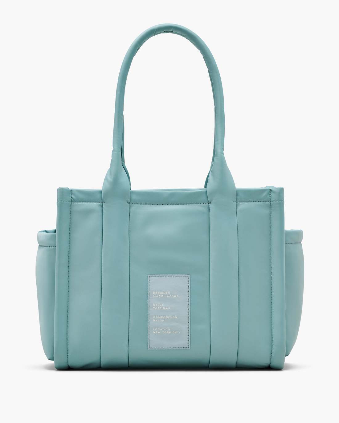Marc Jacobs Sale - The Puffy Nylon Medium Tote Bag Sky Blue