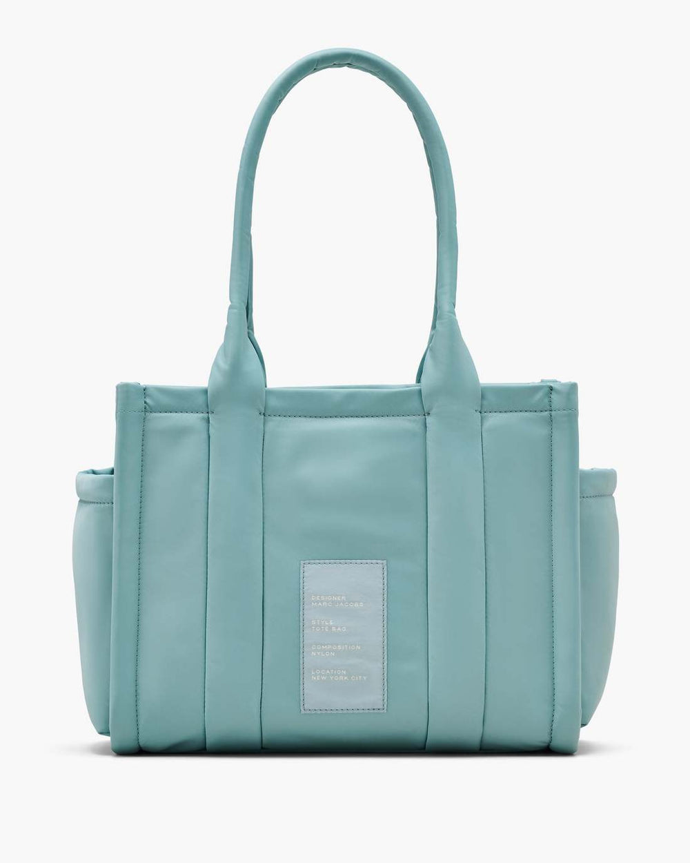 Marc Jacobs Sale - The Puffy Nylon Medium Tote Bag Sky Blue