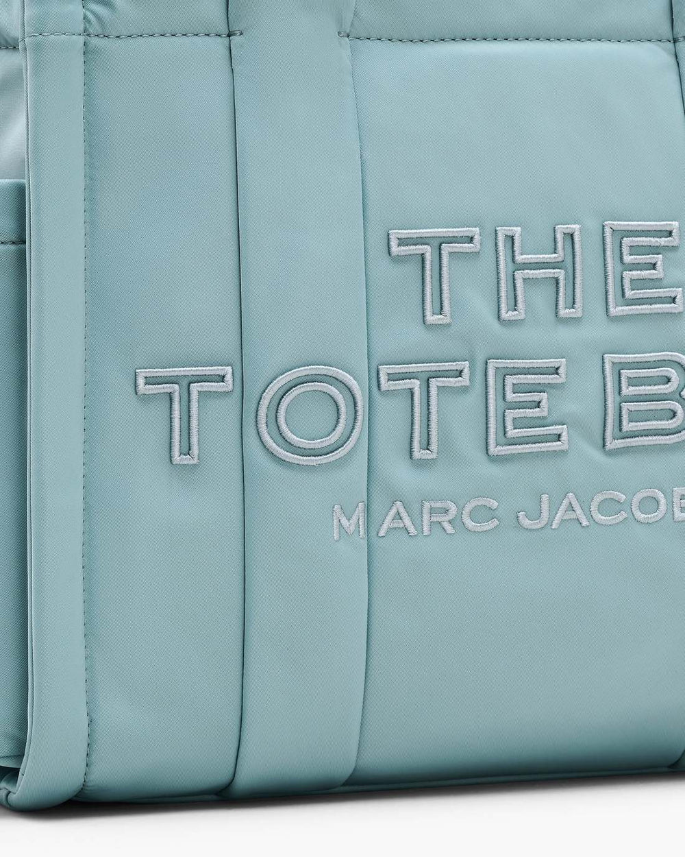 Marc Jacobs Sale - The Puffy Nylon Medium Tote Bag Sky Blue