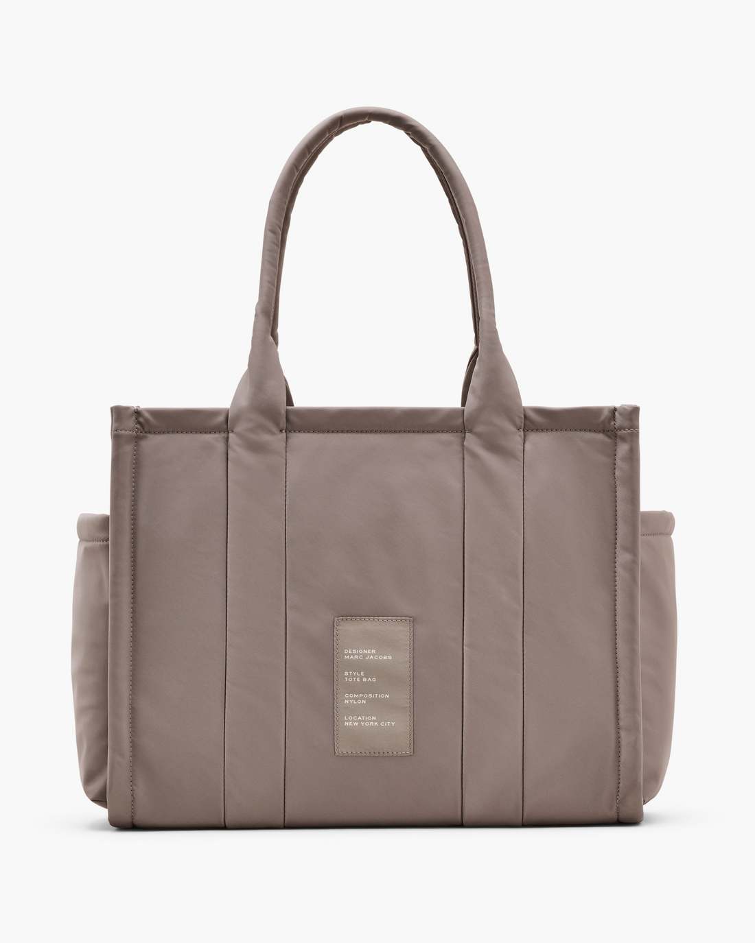 Marc Jacobs Discount - The Puffy Nylon Large Tote Bag Cement