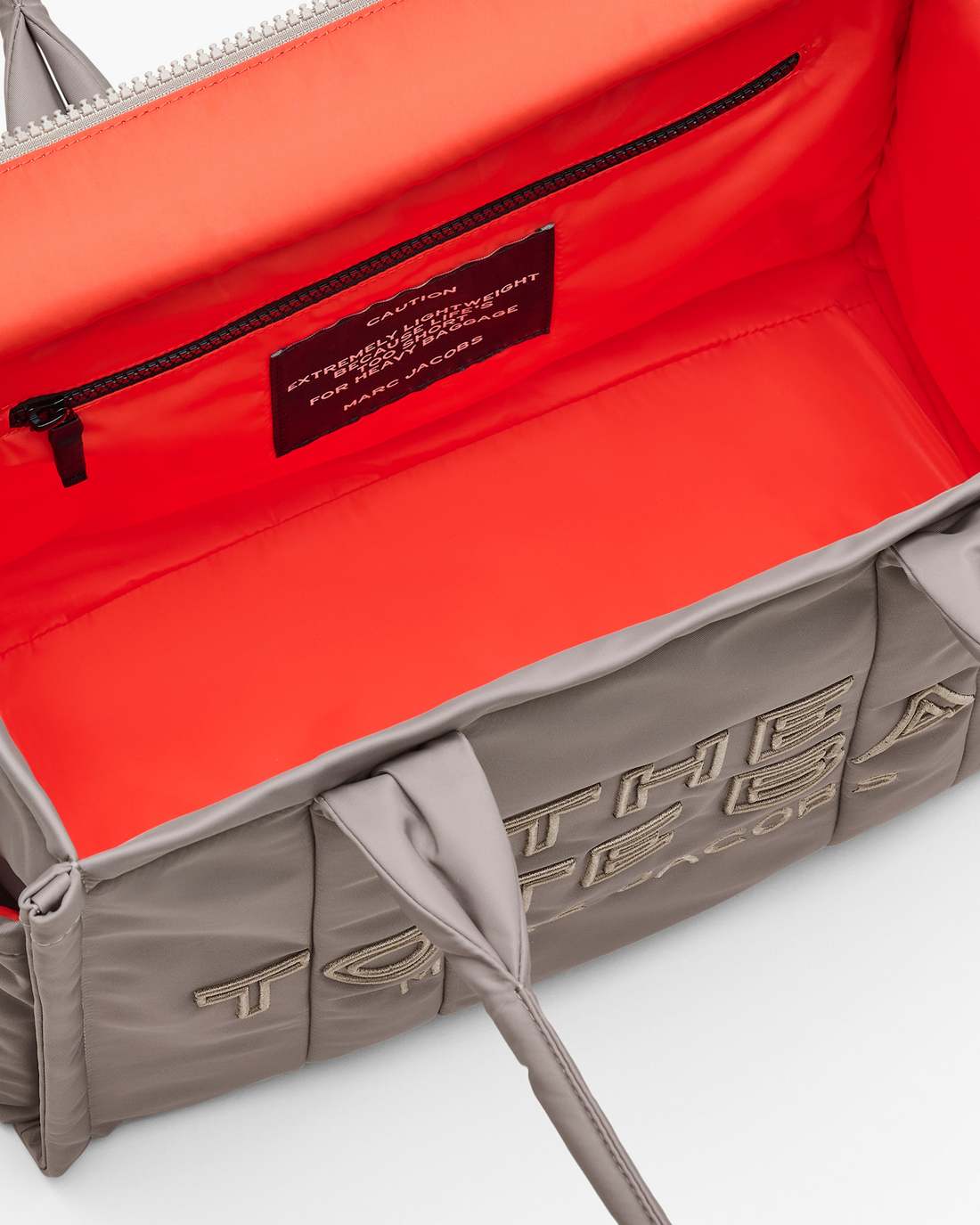 Marc Jacobs Discount - The Puffy Nylon Large Tote Bag Cement