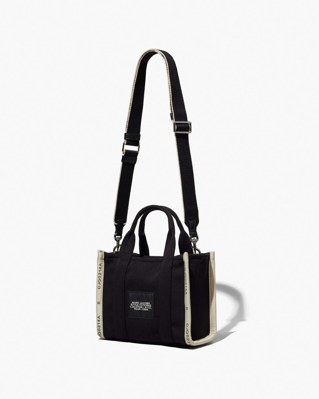 Marc Jacobs New - The Jacquard Small Tote Bag Black