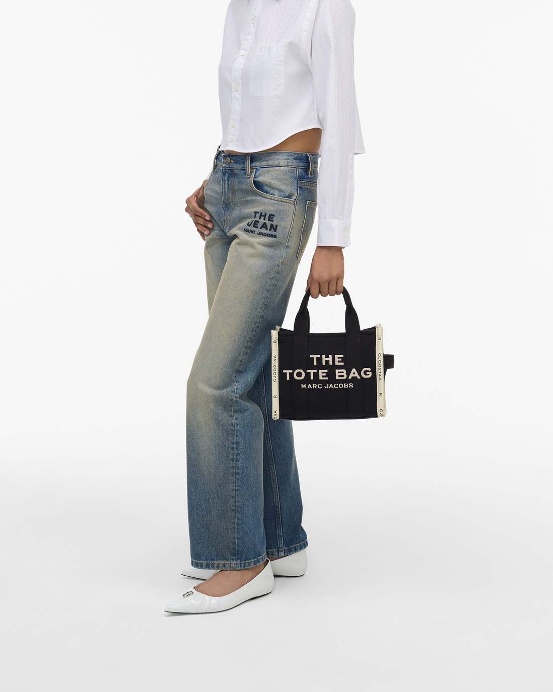 Marc Jacobs New - The Jacquard Small Tote Bag Black