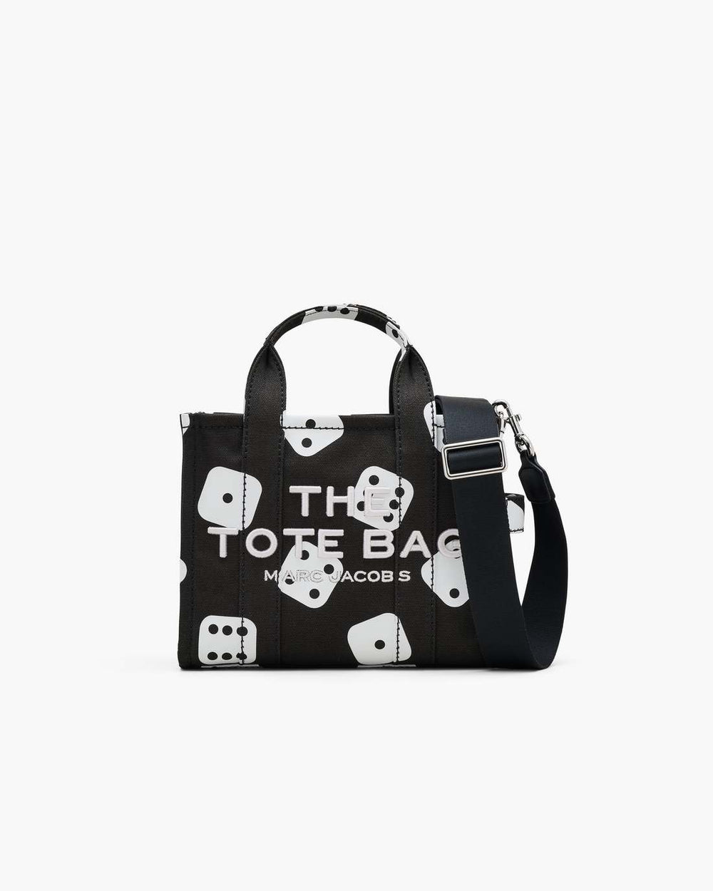 Marc Jacobs Online - Derrick Adams X Marc Jacobs Canvas Small Tote Bag Black/White