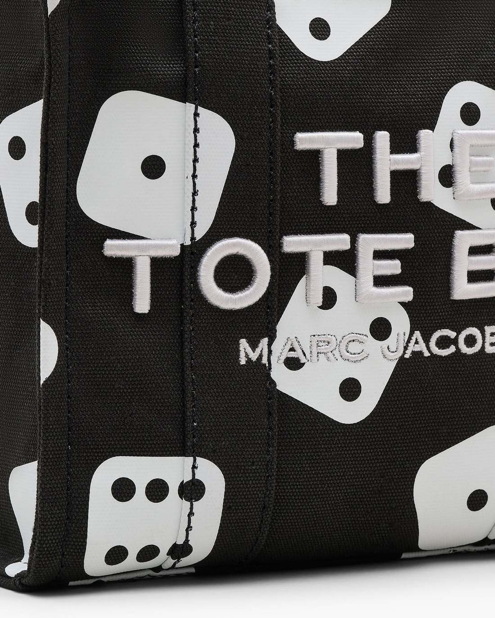 Marc Jacobs Online - Derrick Adams X Marc Jacobs Canvas Small Tote Bag Black/White