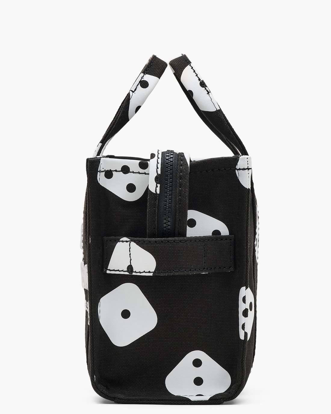 Marc Jacobs Online - Derrick Adams X Marc Jacobs Canvas Small Tote Bag Black/White