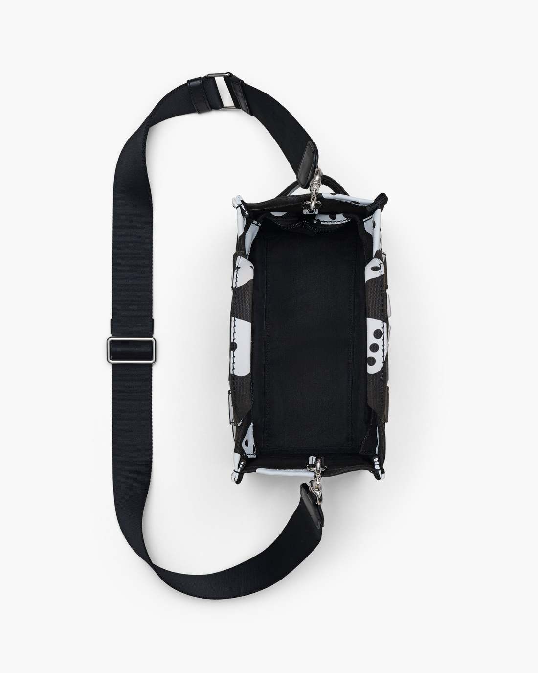 Marc Jacobs Online - Derrick Adams X Marc Jacobs Canvas Small Tote Bag Black/White