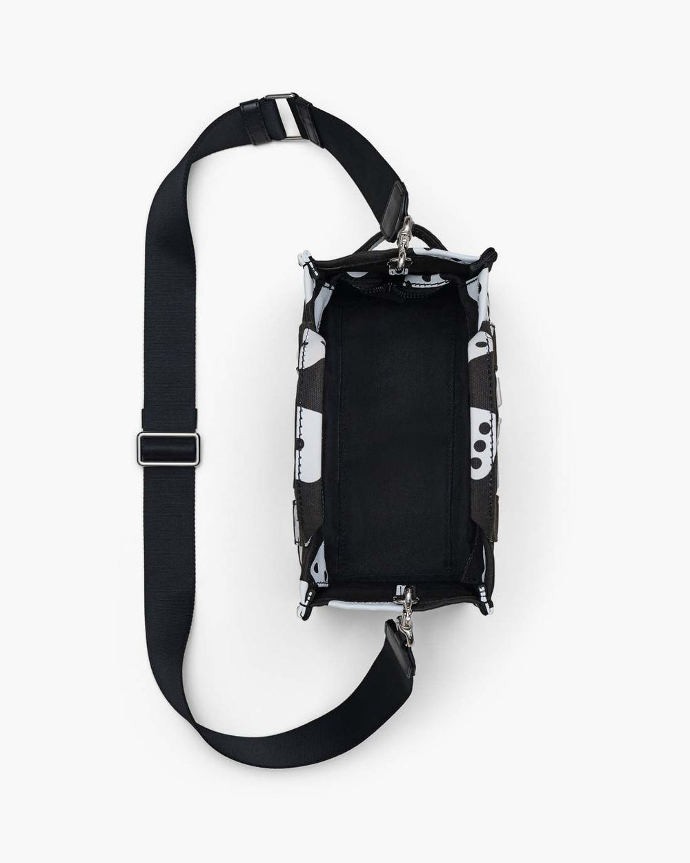 Marc Jacobs Online - Derrick Adams X Marc Jacobs Canvas Small Tote Bag Black/White