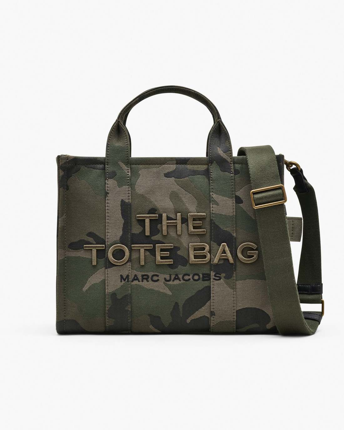 Marc Jacobs Outlet - The Camo Jacquard Medium Tote Bag Camo Multi