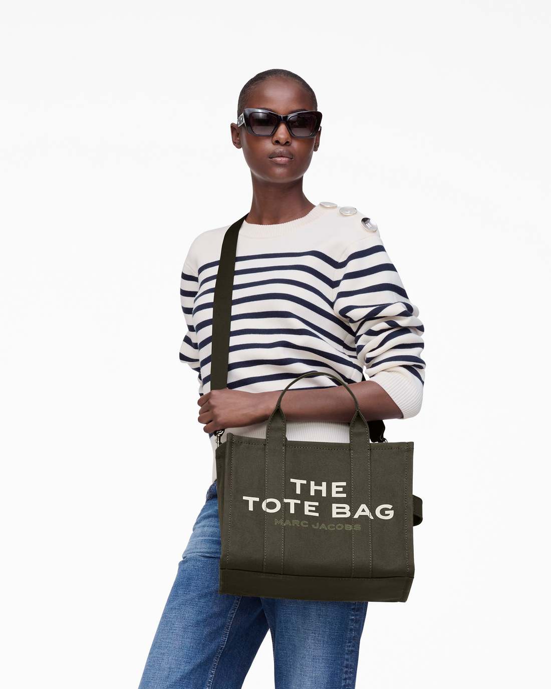 Marc Jacobs New - The Canvas Medium Tote Bag Forest