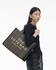 Marc Jacobs Online - The Monogram Jacquard Large Tote Bag Beige Multi