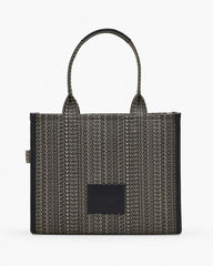 Marc Jacobs Online - The Monogram Jacquard Large Tote Bag Beige Multi