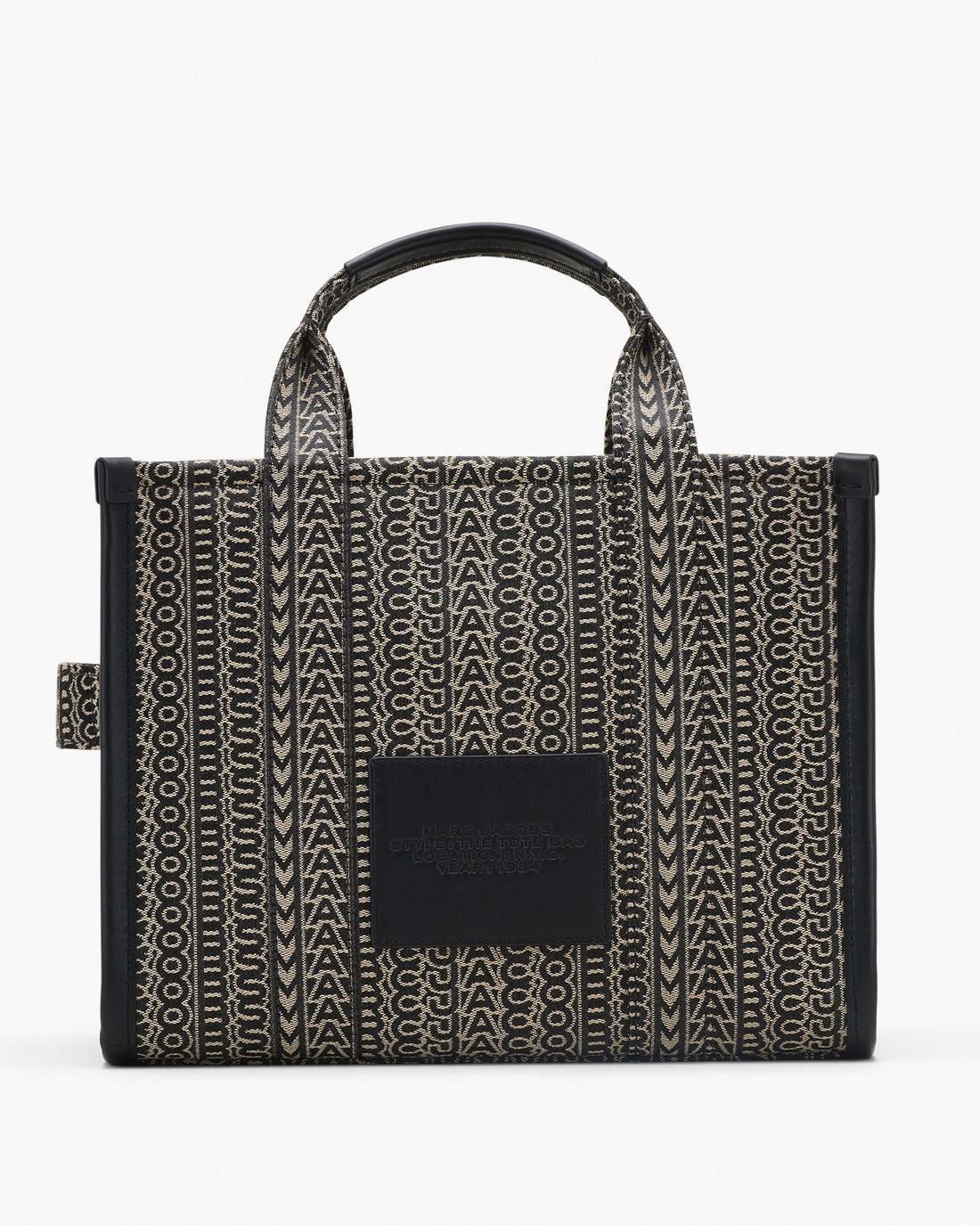 Marc Jacobs Sale - The Monogram Jacquard Medium Tote Bag Beige Multi