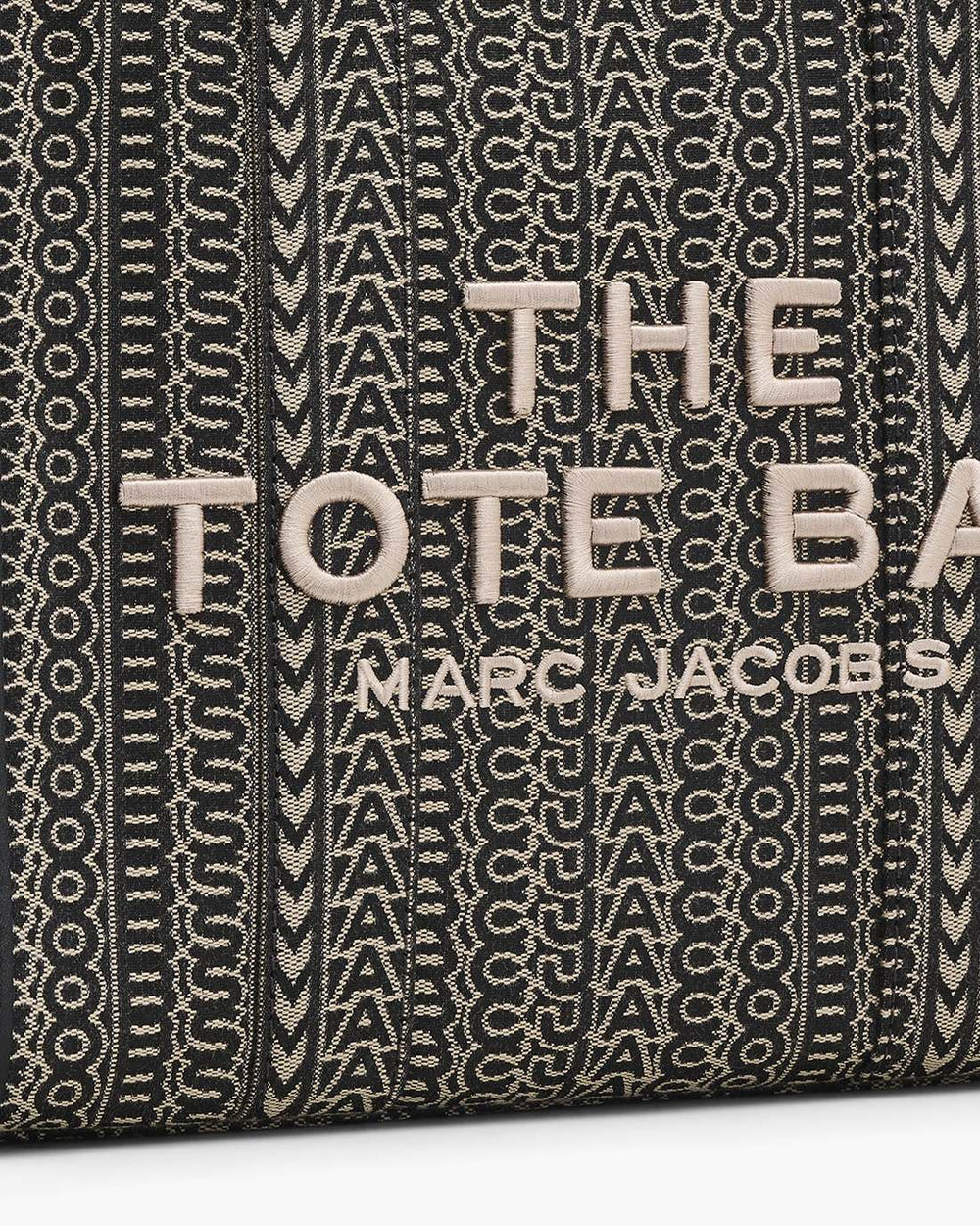 Marc Jacobs Sale - The Monogram Jacquard Medium Tote Bag Beige Multi