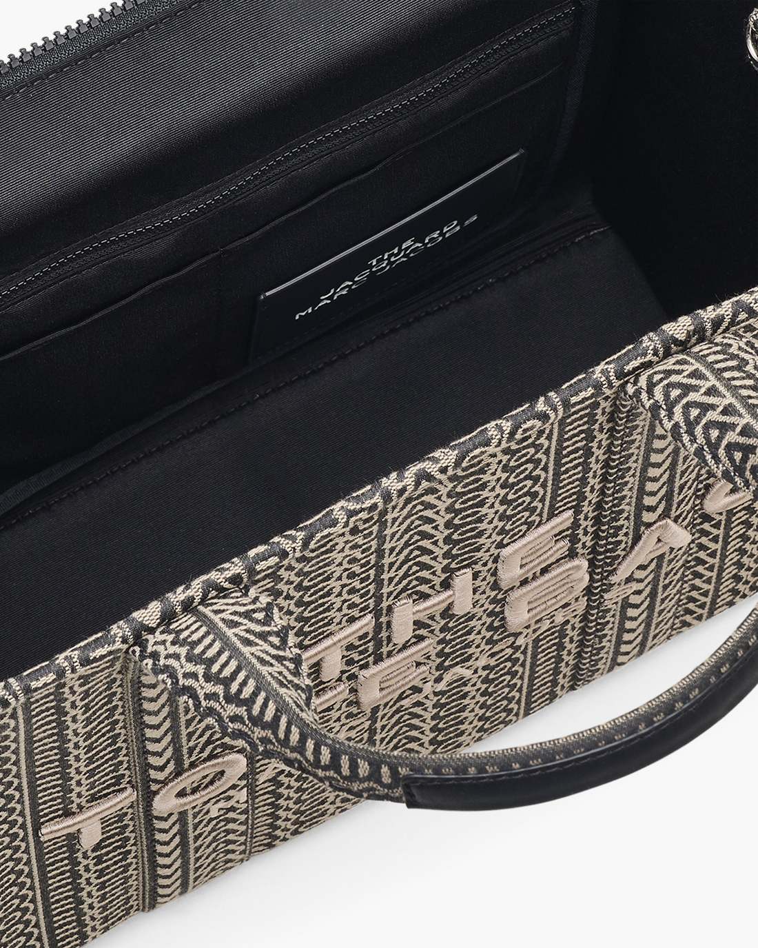 Marc Jacobs Sale - The Monogram Jacquard Medium Tote Bag Beige Multi
