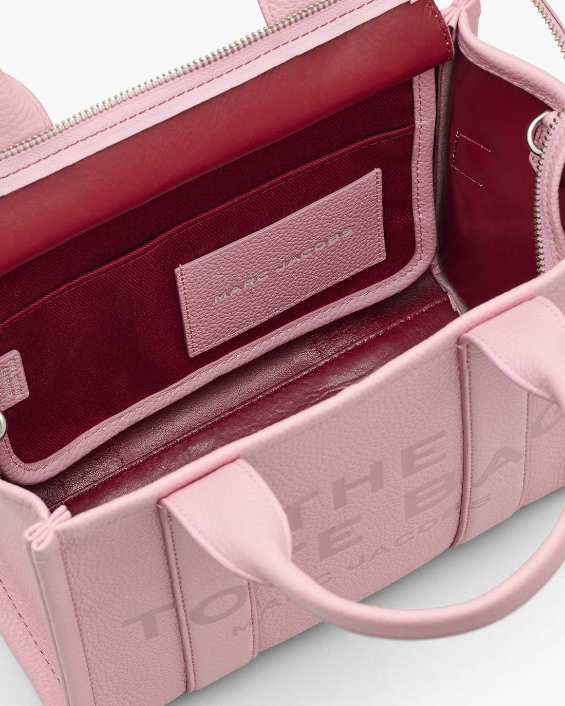 Marc Jacobs For Sale - The Leather Medium Tote Bag Ribbon Pink