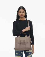 Marc Jacobs Outlet - The Leather Medium Tote Bag Cement