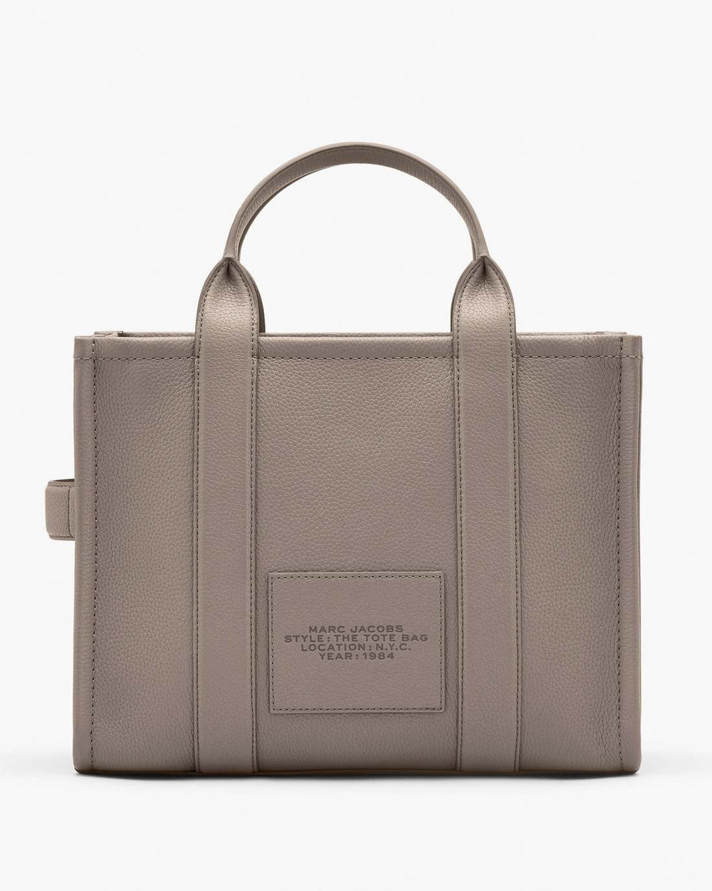 Marc Jacobs Outlet - The Leather Medium Tote Bag Cement