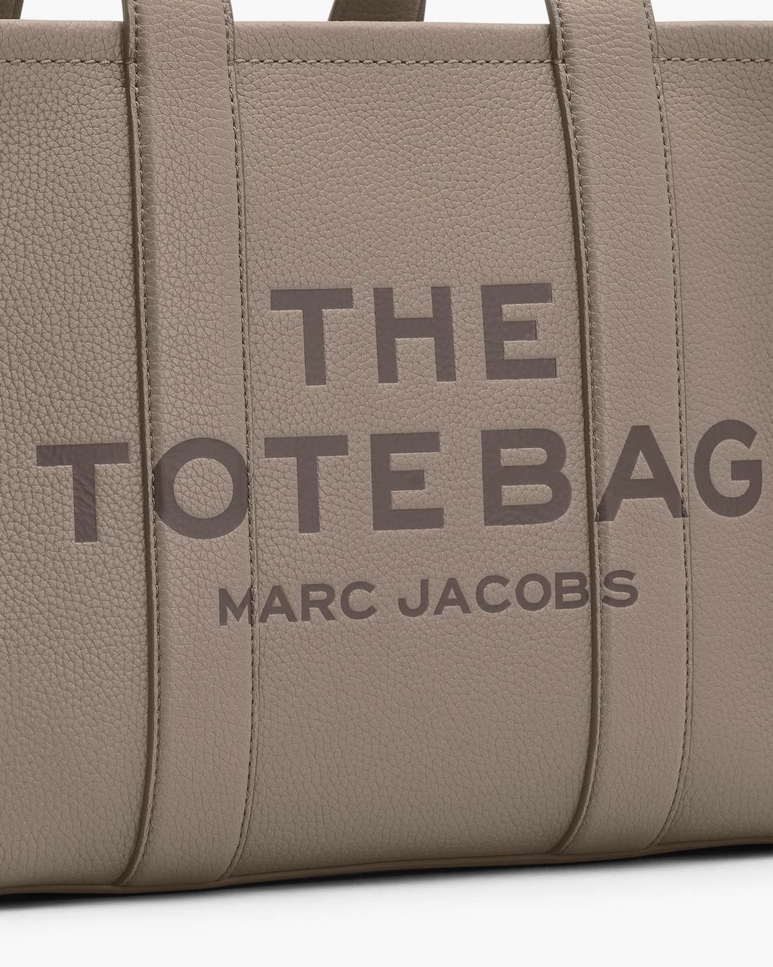 Marc Jacobs Outlet - The Leather Medium Tote Bag Cement