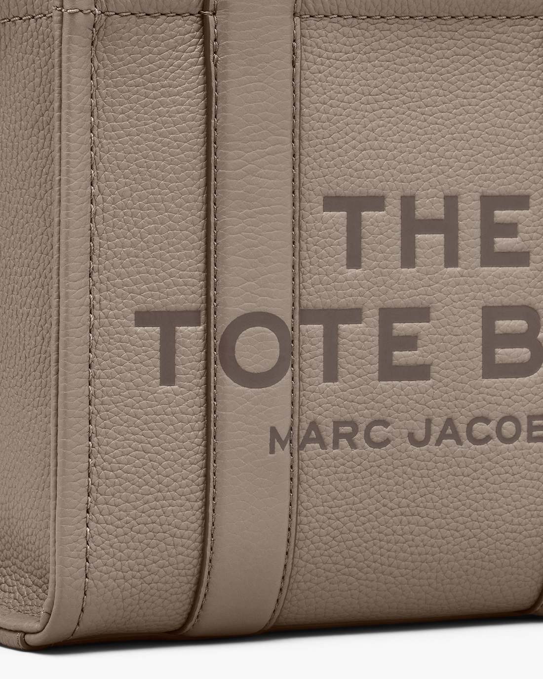 Marc Jacobs US - The Leather Small Tote Bag Cement