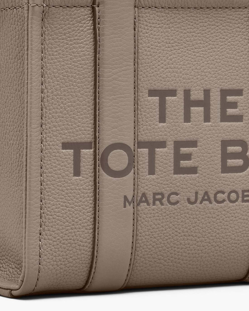Marc Jacobs US - The Leather Small Tote Bag Cement