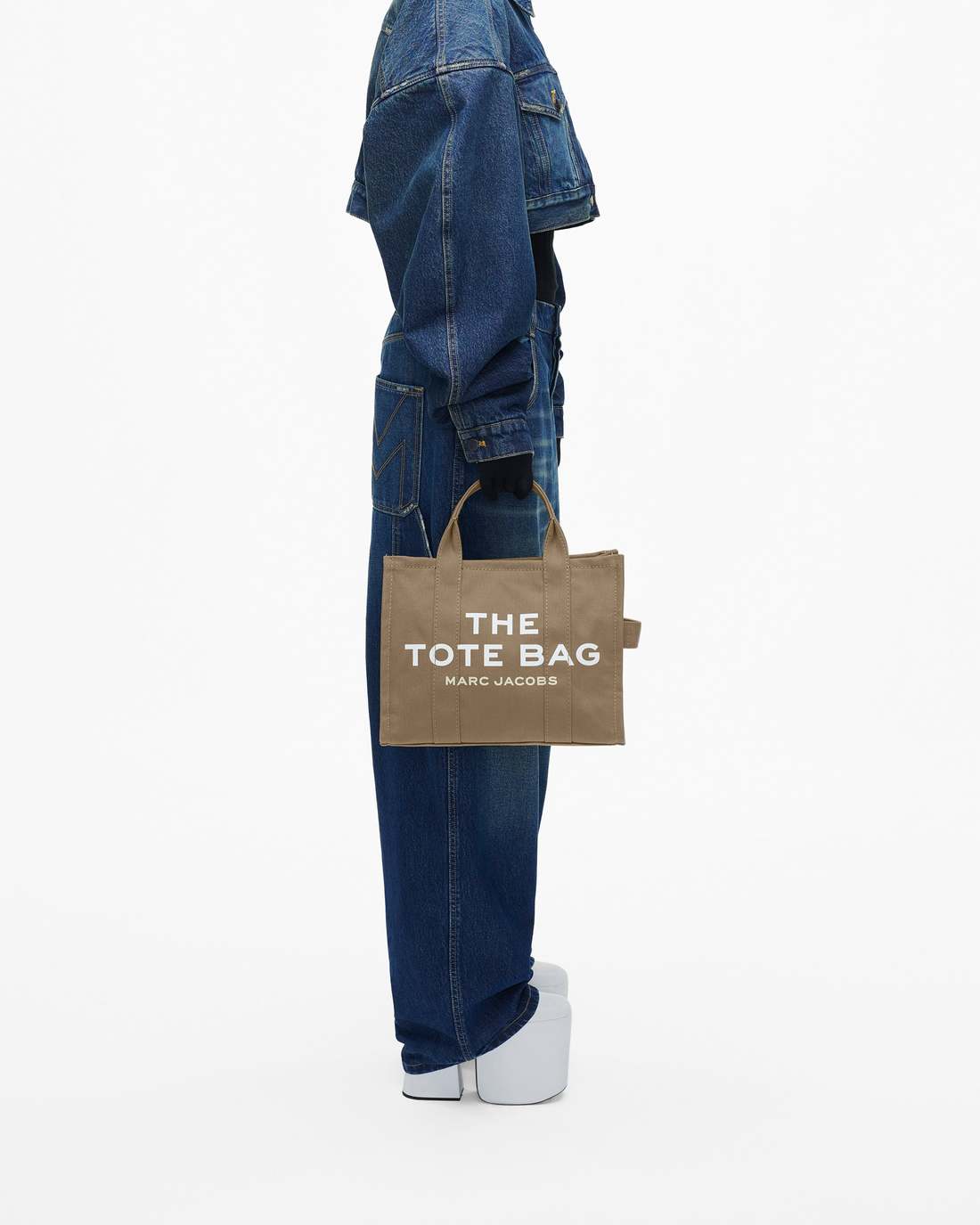 Marc Jacobs Sale - The Canvas Medium Tote Bag Slate Green