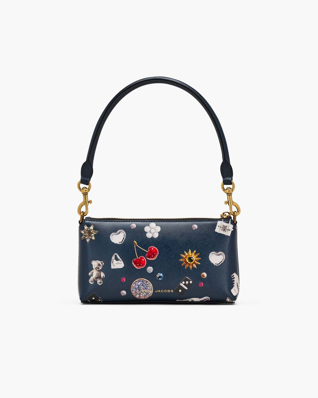 Marc Jacobs Discount - The Trinket Snapshot Convertible Shoulder Bag Navy Multi