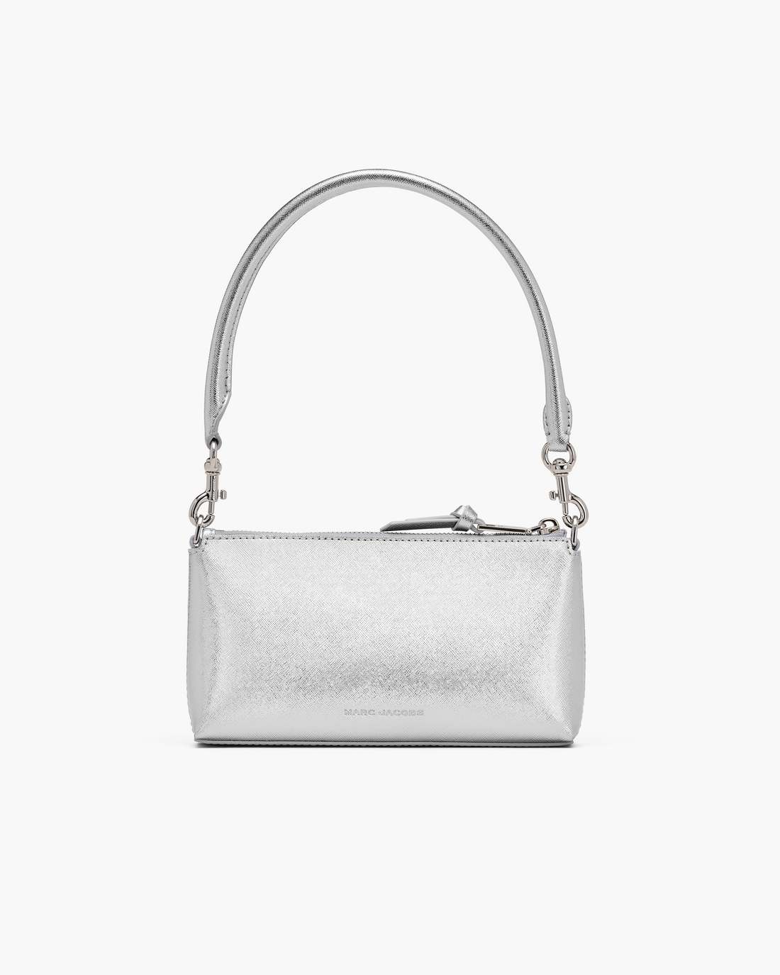 Marc Jacobs US - The Metallic Snapshot Convertible Shoulder Bag Silver