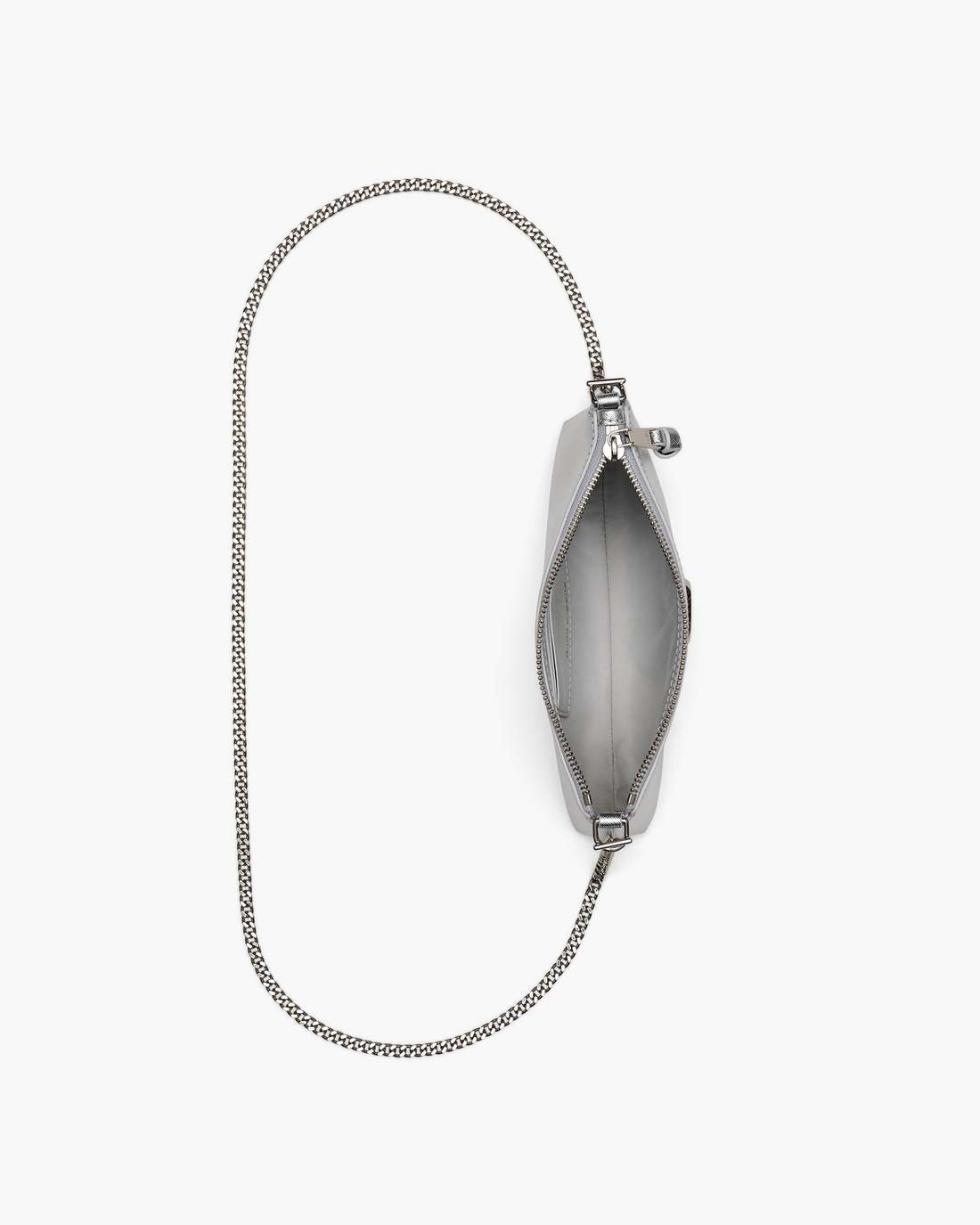 Marc Jacobs US - The Metallic Snapshot Convertible Shoulder Bag Silver